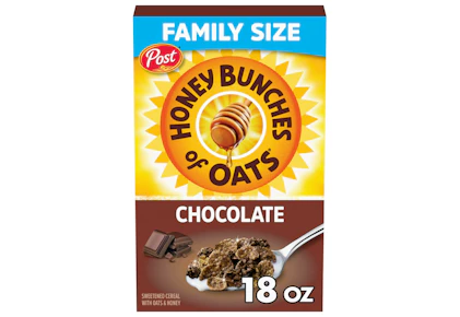 Honey Bunches of Oats Cereal