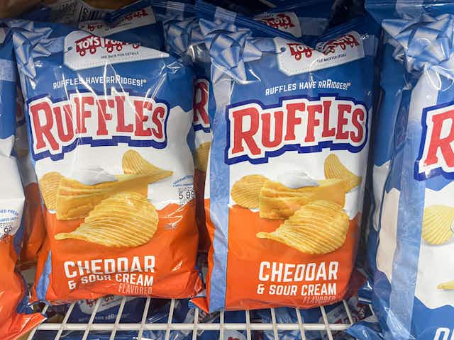 Ruffles Potato Chips, BOGO Free at Rite Aid card image