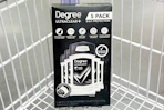 degree deodorant in shopping cart