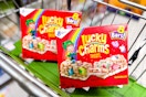 publix Lucky Charms treats in cart