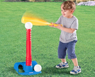 walmart lilttle tikes tball set stock photo