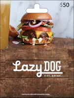 Lazy Dog $50 Gift Card