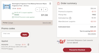 walgreens screenshot haul