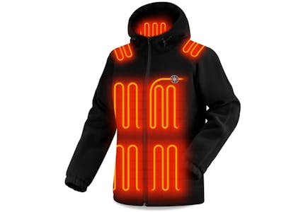 Adult Heated Jacket With Battery Pack