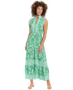 Women's Collared Maxi Dress