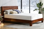 Lifestyle image of the Avenco Foam Mattress in room setting next to a window