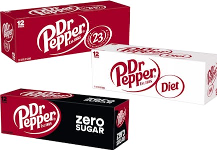 3 Dr Pepper 12-Packs