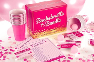 a bachelorette bundle party game set