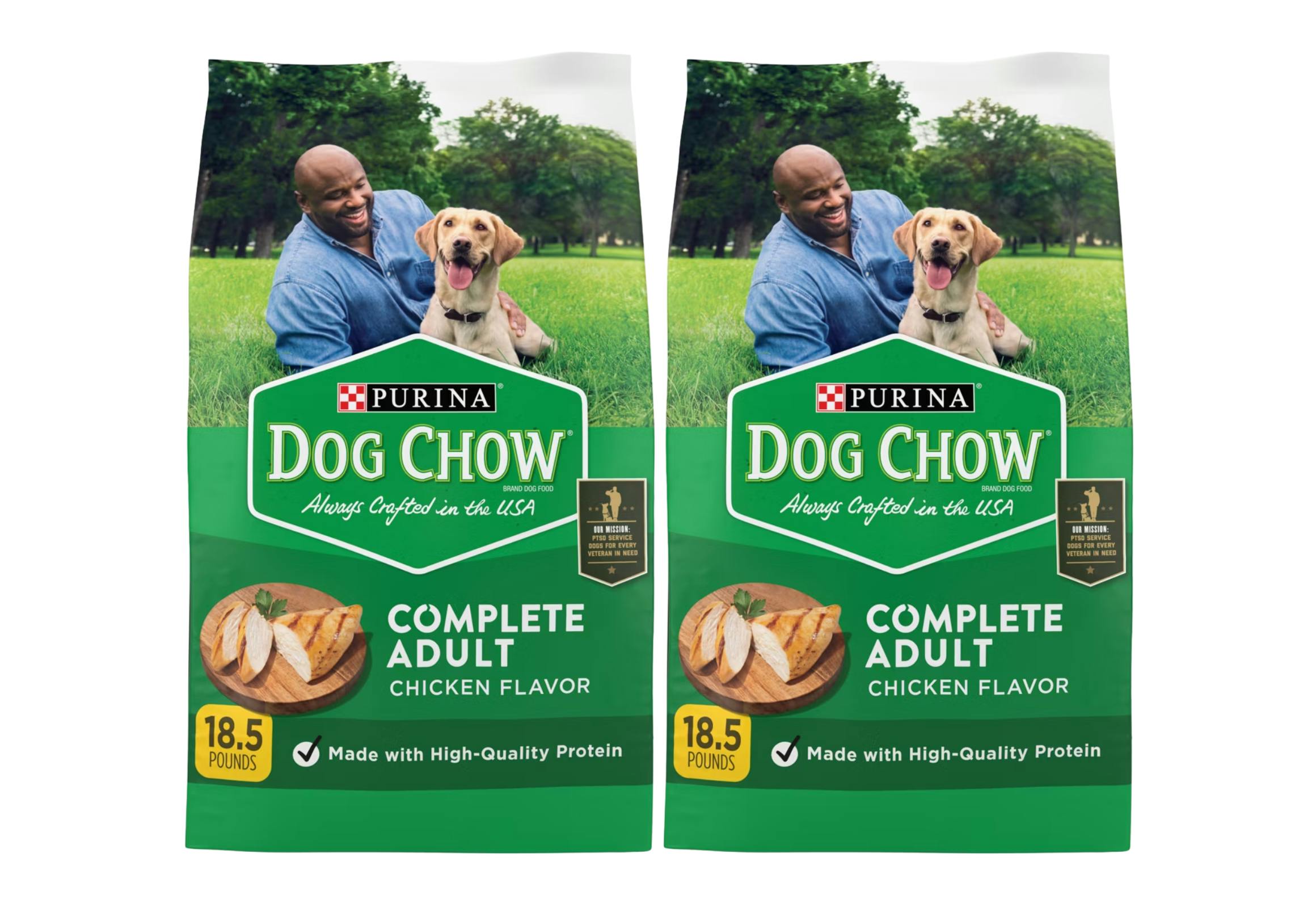 2 Purina Dog Chow Dog Foods