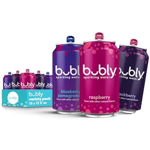 Bubly Sparkling Water Variety Pack