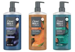 3 Dove Men+Care Body Washes