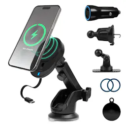 Magnetic Wireless Charging Car Mount