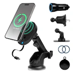 Magnetic Wireless Charging Car Mount