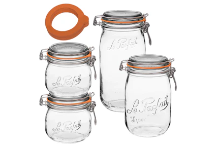 Le Parfait Super Canning Jar Set