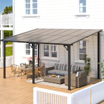 Aluminum Pergola with Canopy