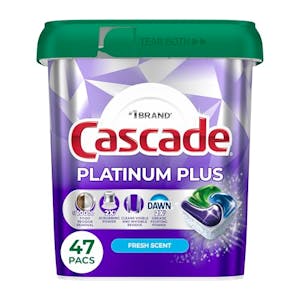 Cascade Platinum Plus Dishwasher Pods