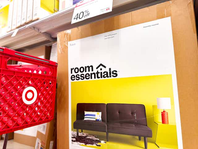 Room Essentials Futons, as Low as $85 at Target card image