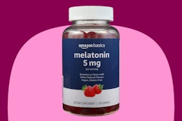 Amazon Basics Melatonin, Now Just $5.81 After Coupon card image