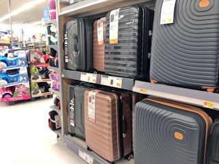 walmart luggage aisle