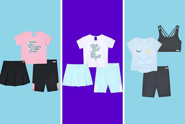 3-Piece Kids' Activewear Sets, Only $15 at Walmart card image