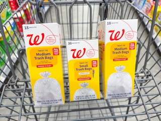 walgreens trash bags