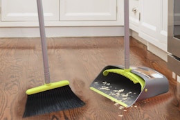 Broom and Dustpan Set, Just $11.99 on Amazon (50% Off) card image