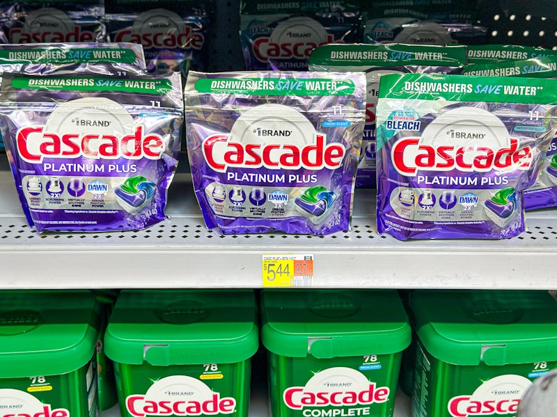 cascade dishwashing pods 3