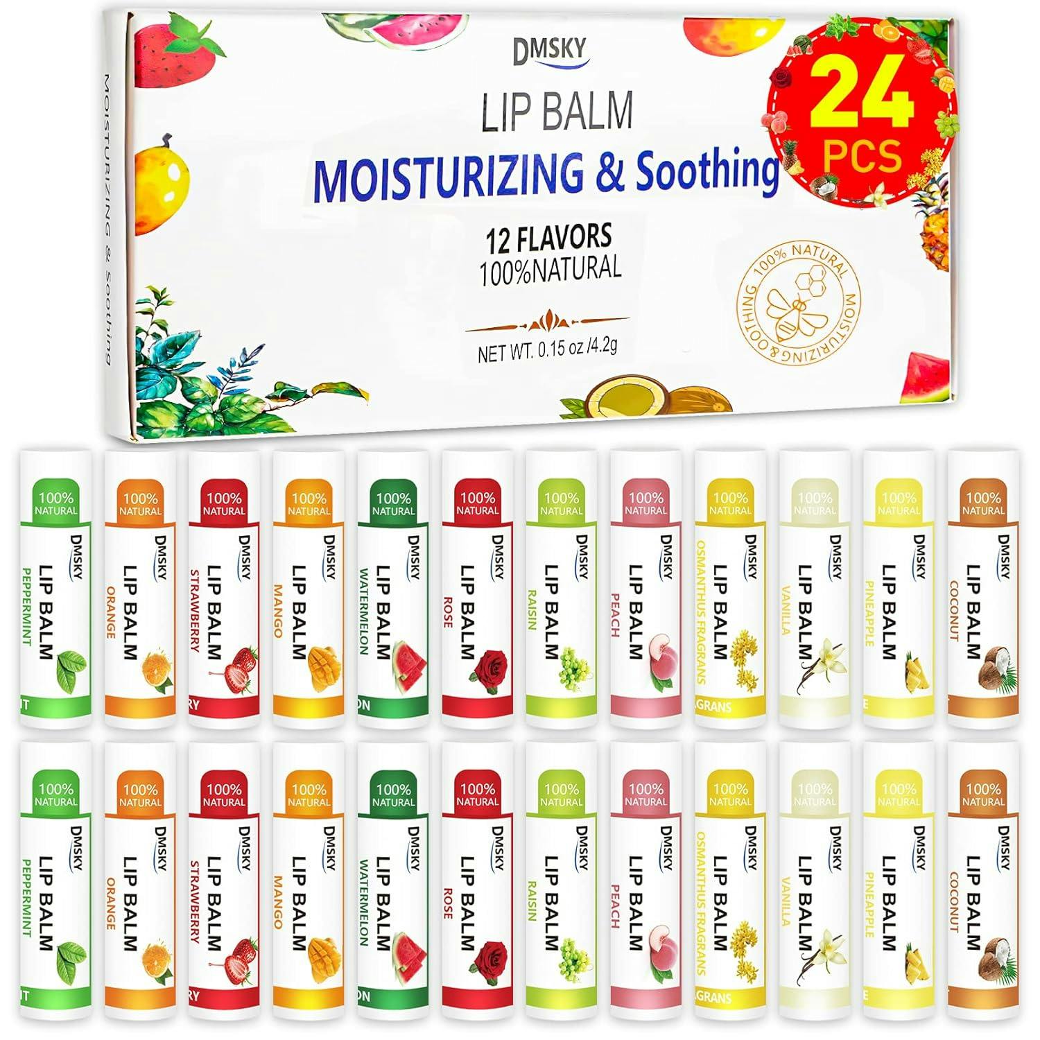 Lip Balm 24-Pack