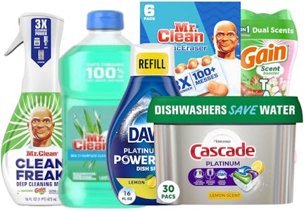 6 P&G Household Items