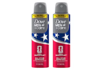 2 Dove Men+Care Deodorants