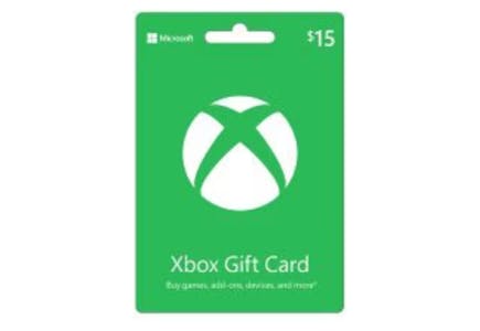 Microsoft Xbox Gift Card