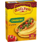 2 Old El Paso Crunchy Taco Shells