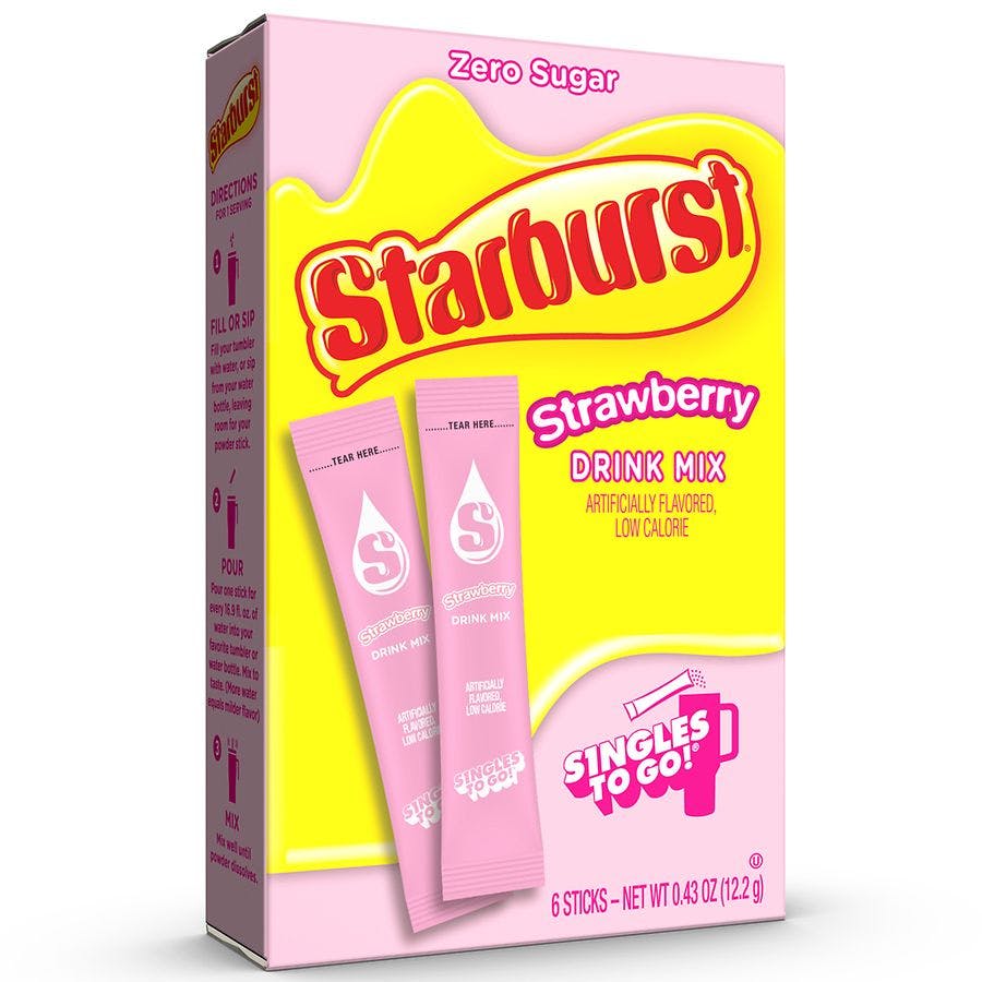 Starburst Drink Mix Sticks