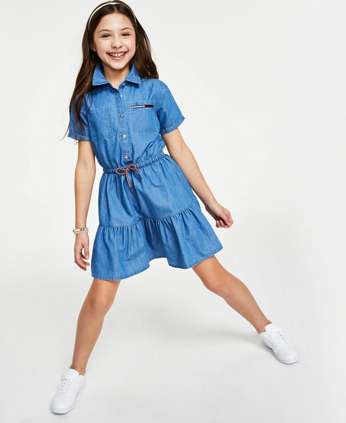 Tommy Hilfiger Kids' Denim Dress