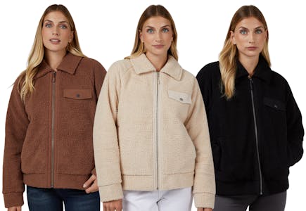 32 Degrees Women's Sherpa Jacket