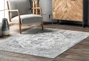 NuLoom Vintage Light Blue Rug