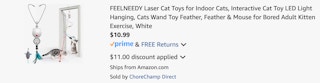 Amazon Interactive Laser Cat Toy 2025