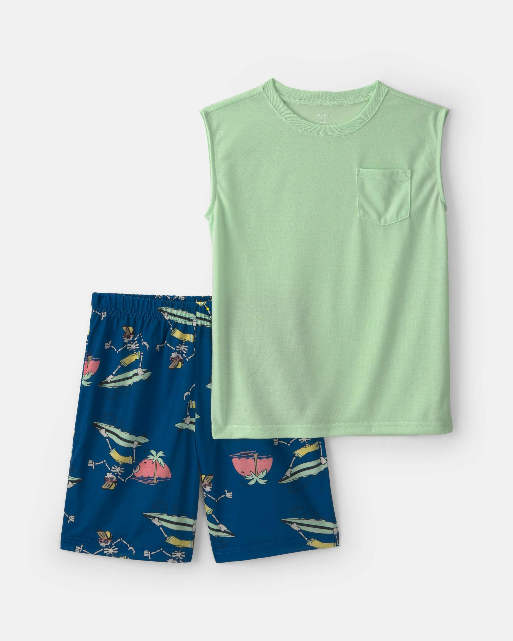 Carter's Kids' Skeleton Pajama Set