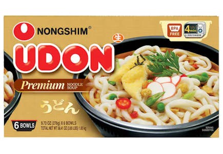 Nongshim Udon Noodle Soup Bowl