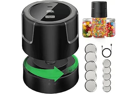 Electric Mason Jar Vacuum Sealer