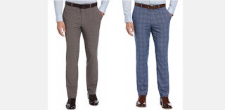 mens slim dress pants in two colors