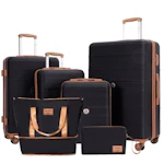 6-Piece Hardshell Luggage Set