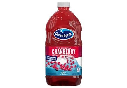 2 Ocean Spray Juice Cocktails