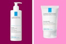 La Roche-Posay Toleriane Hydrating Gentle Face Cleanser and Double Repair UV SPF Moisturizer for Face 