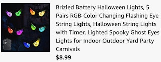 Halloween eyes cart