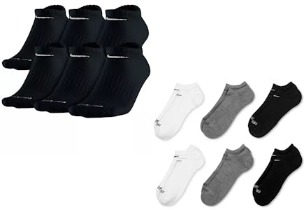 Nike Adult No-Show Sock Set