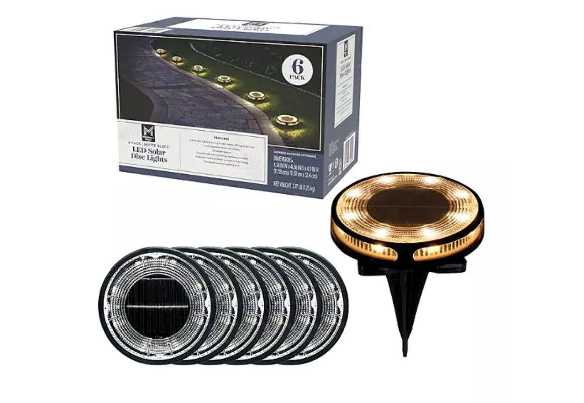 Member's Mark Solar Disc Lights