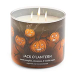 Jack O Lantern 3-Wick Candle