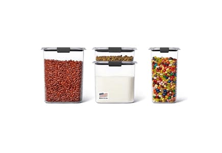 Rubbermaid Storage Container Set