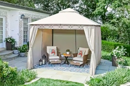 This Deal at The Home Depot Gets You a 10.5-Foot Gazebo for $116 (Reg. $291) card image